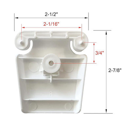Igloo Cooler Latch with Winged and Single Screw Post - Made in The USA - Contains UV Inhibitors