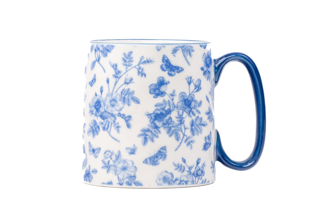 10 Strawberry Street Bella Blue White Chinoserie M