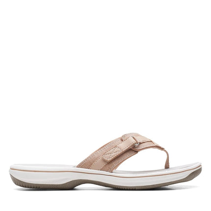 Clarks Women's Breeze Sea Flip Flop, New Greystone, 6.5 UK