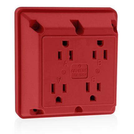 Leviton 1254-R, Rouge