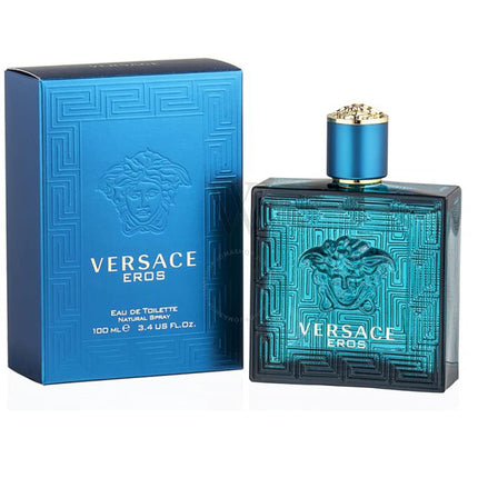 Versace Eros Eau de Toilette for Men, 100 ml