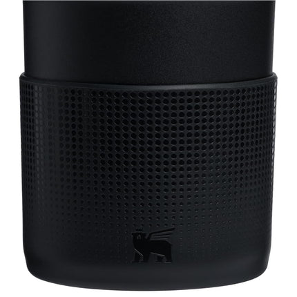 STANLEY Quencher Boot and Straw Cover Cap | Anti-Slip Silicone Protector for 40 oz Tumbler with Handle | Accessory Set for Stainless Steel Drinking Cup | Black