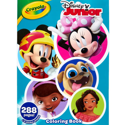 CRAYOLA Sinoeem Disney Coloring Book, Disney Jr. G