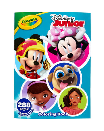 CRAYOLA Sinoeem Disney Coloring Book, Disney Jr. G