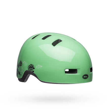 BELL Lil Ripper Youth Youth Bike Helmet - Giselle Gloss Light Green (2022), Universal Toddler (45-52 cm)