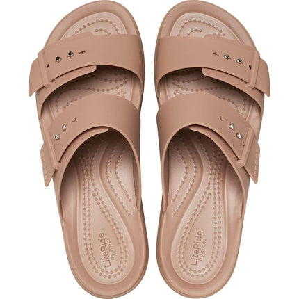 Crocs Brooklyn Buckle Low Wedge