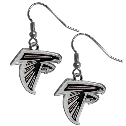 Siskiyou Sports NFL Atlanta Falcons Women's Chrome Dangle Earrings