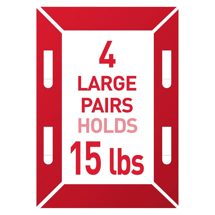 Command Medium and Large Picture Hanging Strips, Damage Free Hanging Picture Hangers, No Tools Wall Hanging Strips for Living Spaces, 12 Medium Pairs and 16 Large Pairs (56 Strips)