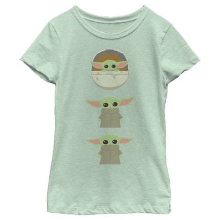 STAR WARS Mandalorian Child Stack Girl's Heather C