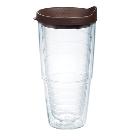 Tervis Clear & Colorful Lidded Made in USA Double 
