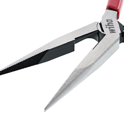 Wiha 32621 Long Nose Pliers With Cutters, 8-Inch
