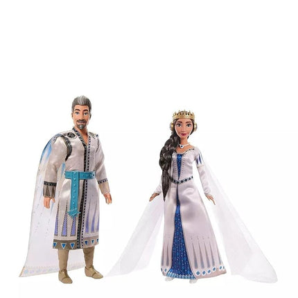 Disney Wish 2-Doll Set, King Magnifico & Queen Ama