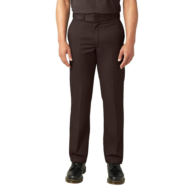 Dickies Original 874 Mens Work Trouser Dark Brown 48W/32L