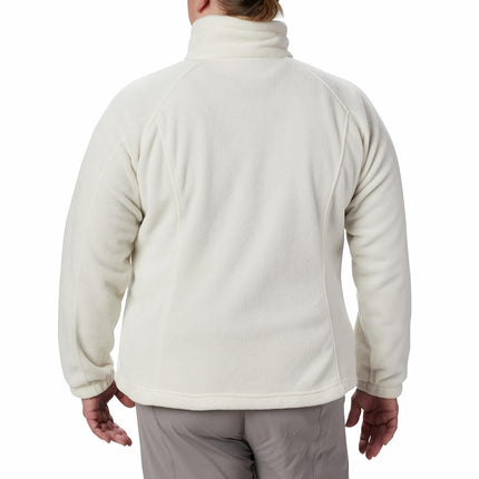 Columbia Women's Standard Benton Springs Full Zip, Chalk