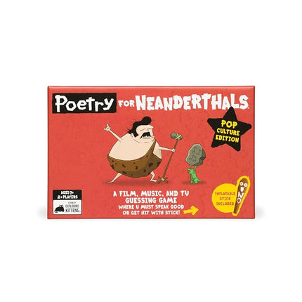 Exploding Kittens Poetry for Neanderthals Pop Culture Edition Board Game