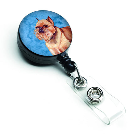 Caroline's Treasures Blue Brussels Griffon Retract