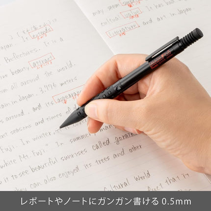 Pentel XQ1005-1N Smash Mechanical Pencil, 0.5mm, Black in Package