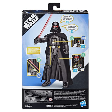 Star Wars Galactic Action Darth Vader Interactive Electronic 30-cm-scale Action Figure, Toys Children Aged 4 and Up