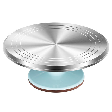 Kootek Aluminium Alloy Revolving Cake Stand 12 Inc