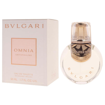 Omnia Crystalline by Bvlgari for Women - 1.7 oz EDT Spray (Refillable)