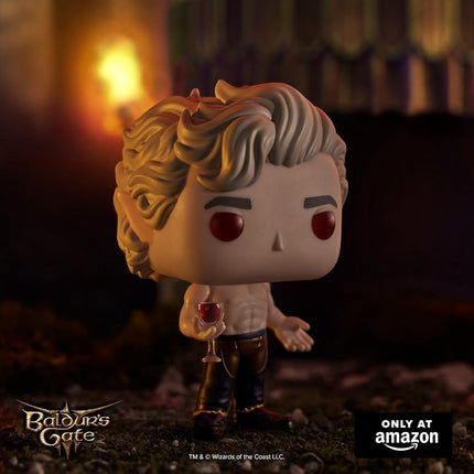 Funko POP! Games: Baldur's Gate 3 - Astarion Shirtless - Amazon Exclusive