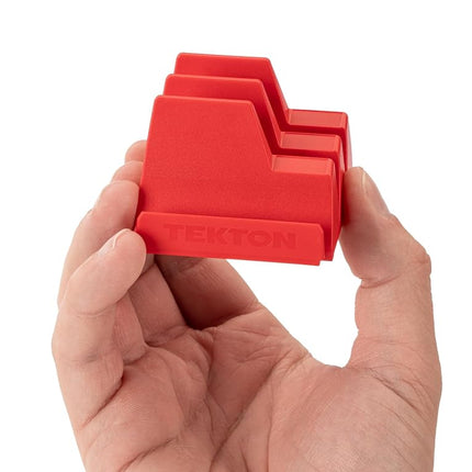 TEKTON 80-Tool Modular Slotted Organizer Set (Red) | OTM92280