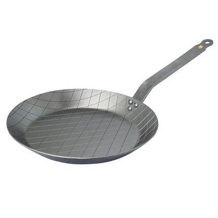 de Buyer 5616.24 Mineral B Round Carbon Steel Stea