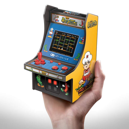 My Arcade DGUNL-3203 Burger Time Micro Player Retro Arcade Machine - 6 Inch