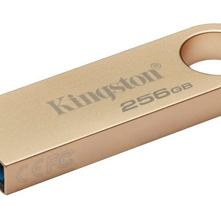 Kingston DataTraveler SE9 Gen 3 - 256GB - 220MB/s read - Metal - USB 3.2 Gen 1 - Gold