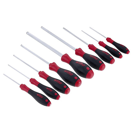 Wiha 36790 9-Piece Metric MagicRing Ball End Hex Driver