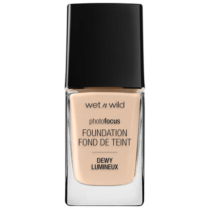 WET N WILD - Photo Focus Dewy Foundation Soft Ivory - 0.95 oz (28 ml)