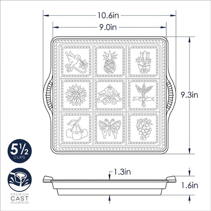 Nordic Ware Shortbread and Cake Baking Mould
