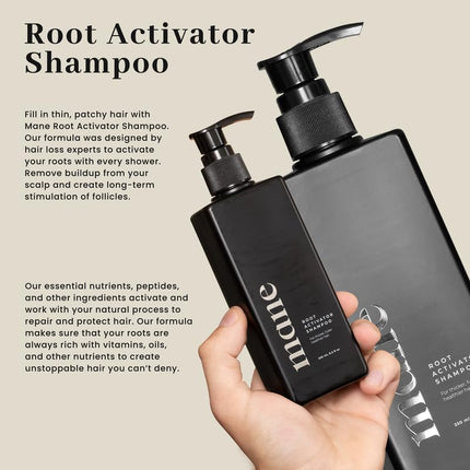 Hair Growth Shampoo for Men (250ml) Activating Follicles & Roots for Thicker & Fuller Hair - Cleanse, and Hydrate Scalp - Regrowth Shampoo for Men