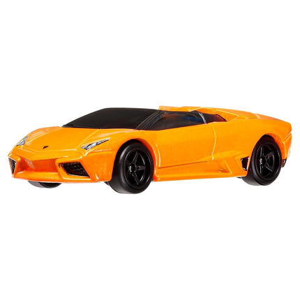 Hot Wheels Premium Car Culture Collectible Toy Car, 1:64 Scale Die-Cast Lamborghini Reventon Roadster, Exotic Envy Vehicle with Real Riders Tires, HKC76