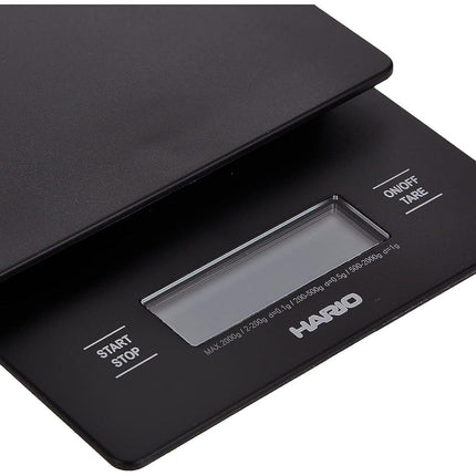 Hario VSTN-INT-2000B Drip Coffee Scale, V60, Black