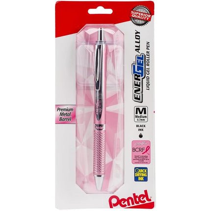 Pentel EnerGel Alloy Retractable Liquid Gel Pen .7mm, Multi-Colour, 1 Count (Pack of 1)