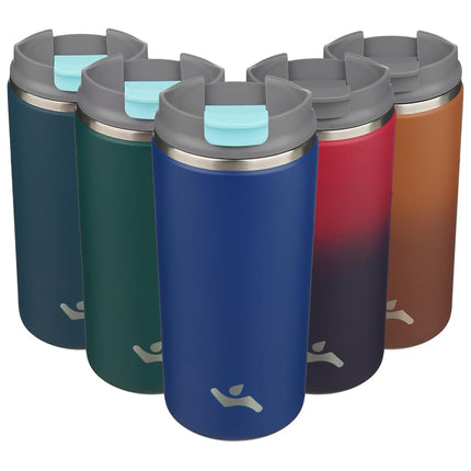 Konokyo Tumbler with Lid, 12 oz Travel Coffee Mug 