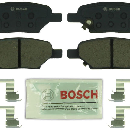 Bosch BC1033 QuietCast Premium Ceramic Disc Brake Pad Set For Chevrolet: 05-09 Cobalt, 08-10 HHR, 04-12 Malibu; Pontiac: 07-10 G5, 05-10 G6, 2006 Pursuit; Saturn: 07-09 Aura, 04-07 Ion; Rear