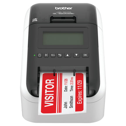 Brother QL-820NWBC Ultra Flexible Label Printer wi