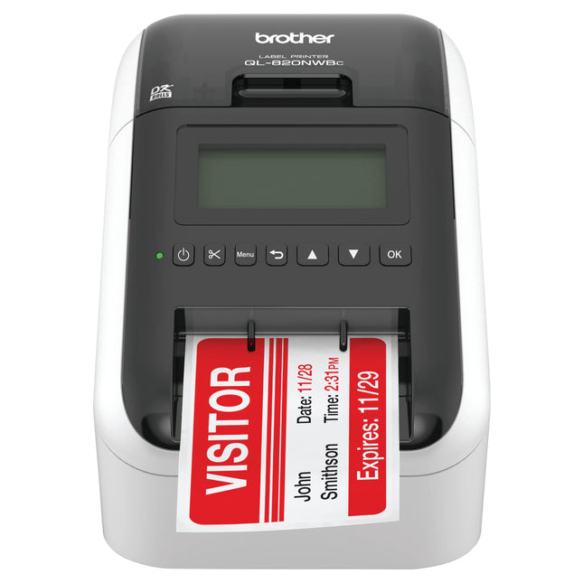 Brother QL-820NWBC Ultra Flexible Label Printer wi