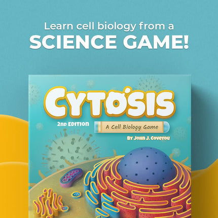 Genius Games CYTOSIS A Cell Biology Game Collector Edition Board Game