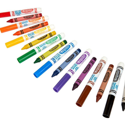 Crayola Large Crayons & Ultra Clean Washable Markers, 256 Count, Assorted (CYO523348)