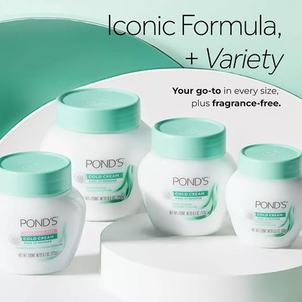 Ponds Cold Cream Cleanser 6.1oz Jar (2 Pack)