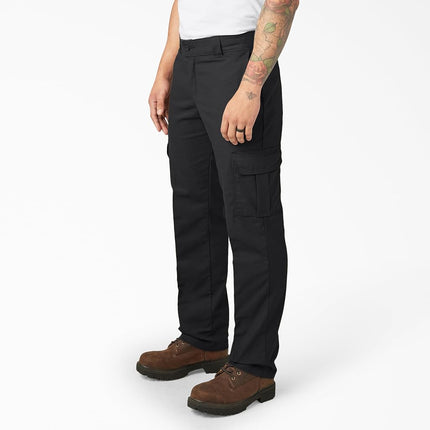 Dickies Men's Flex Regular Fit Cargo Pants, Black, 48W x 32L