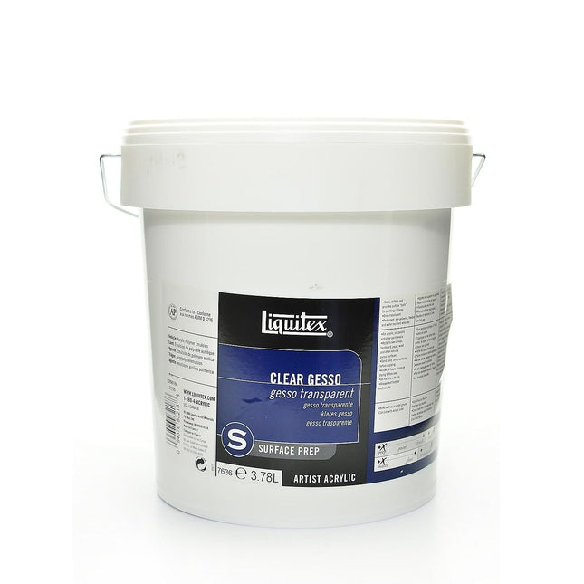 Liquitex Clear Gesso Surface Prep Medium, 128-Ounc