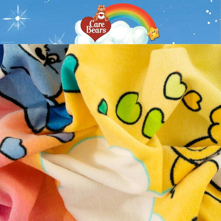 Franco Care Bears Rainbow Kids Super Soft Cotton Bath Towel 58" x 28" Officially Licensed Product