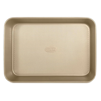Bandeja para asar prémium Glad, 15.6" x 11" x 3.1", dorada