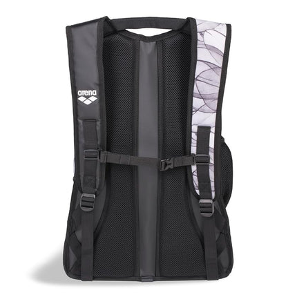 Arena Unisex Adult Fastpack 3.0 Swimming Athlete Sports Backpack for Swimming Training Gear Gym Bag for Men and Women, 40 Liters, Seabed