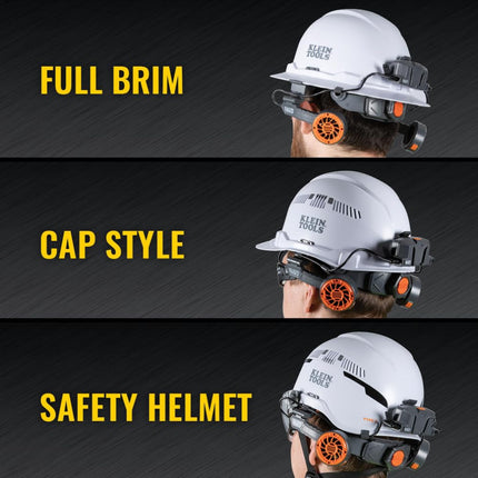 Lightweight Cooling Fan for Hard Hats