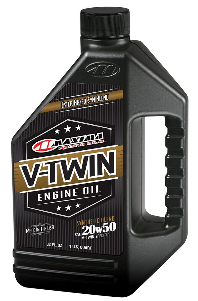 MaxHiflo VTEOCK24 Synthetic Blend Engine Oil Change Kit for Harley Davidson Twin Cam V-Twin